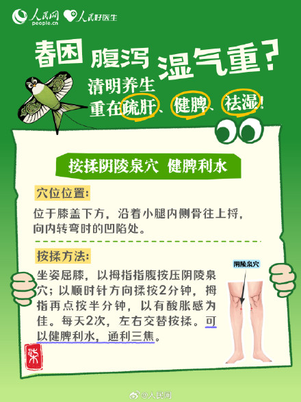 春困、腹泻、湿气重？清明养生重在疏肝健脾祛湿