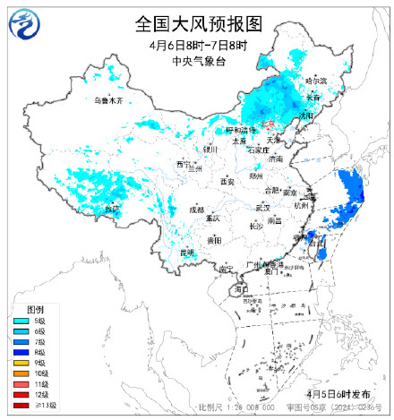 大风大雾双预警！内蒙古局地阵风10级以上，安徽江西等地有强浓雾