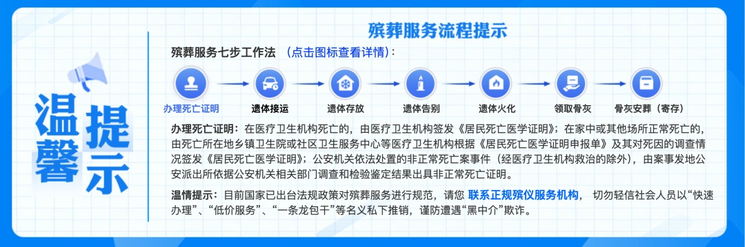 中国殡葬网，今天正式上线运行！所有正规殡仪馆都能查到——
