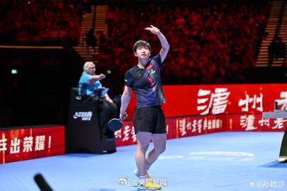 孙颖莎说新的挑战已在路上：下个赛场见！