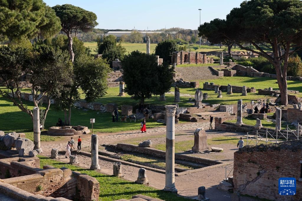意大利：奥斯蒂亚古城遗址