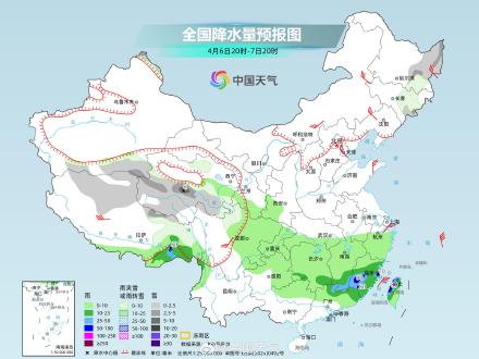 南方雨带北抬 强对流开始“扎堆”