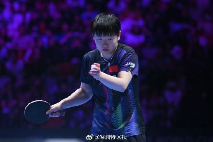 孙颖莎国际乒联世界杯女单冠军