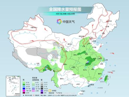 南方雨带北抬 强对流开始“扎堆”