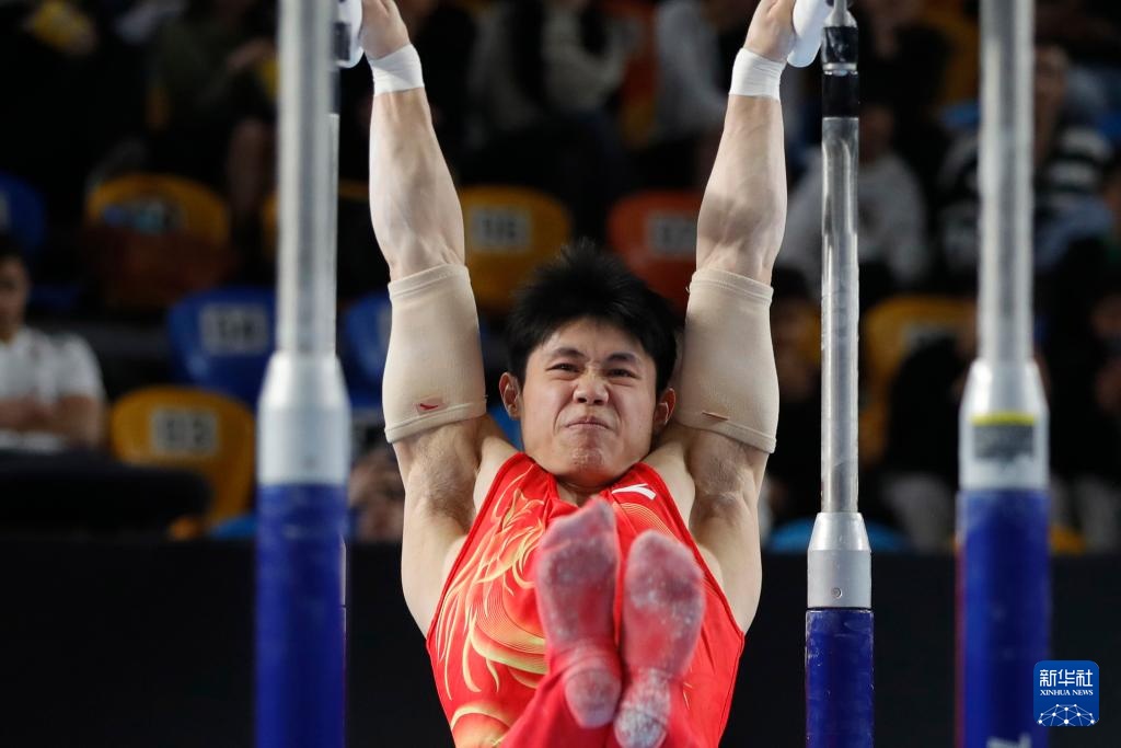 体操世界杯开罗站：刘洋获男子双杠冠军