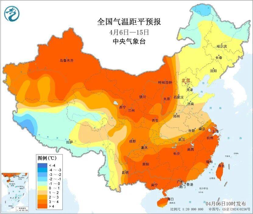 清明假期后雨带向北推进 江南多地最高温将超30℃