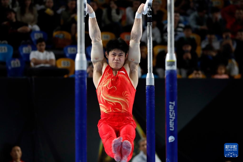 体操世界杯开罗站：刘洋获男子双杠冠军