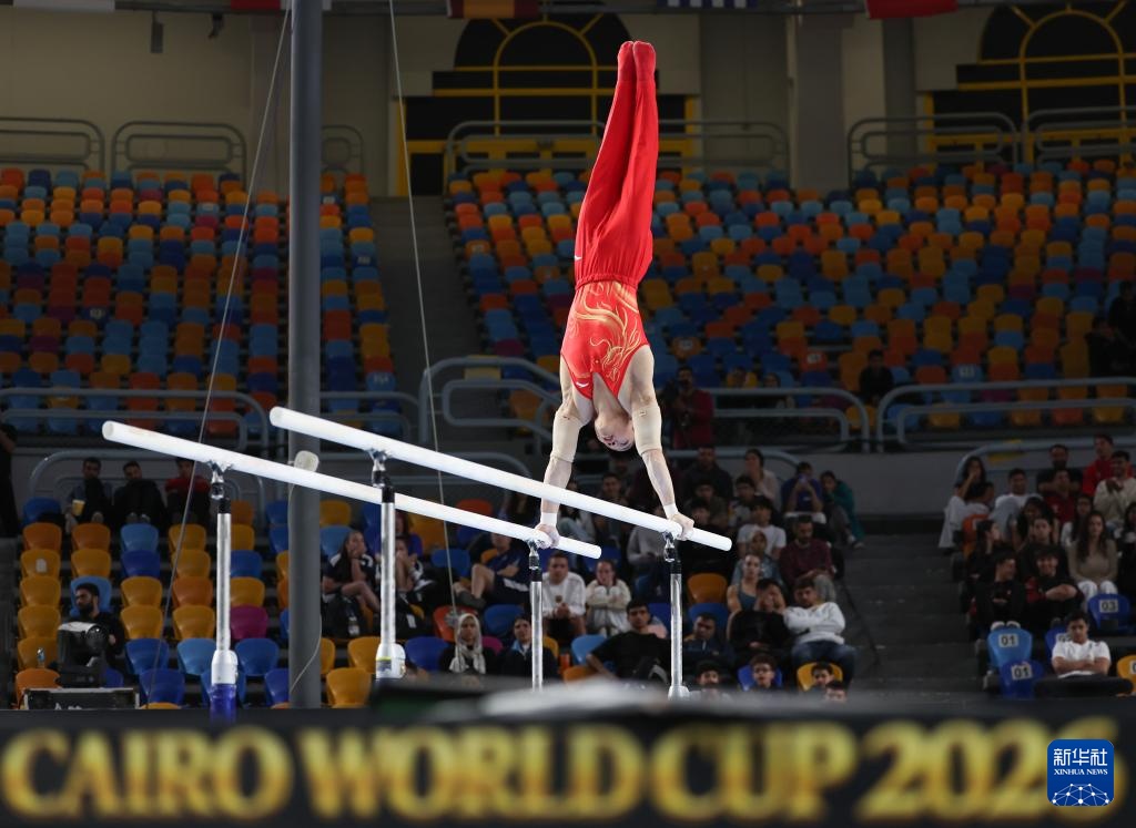 体操世界杯开罗站：刘洋获男子双杠冠军