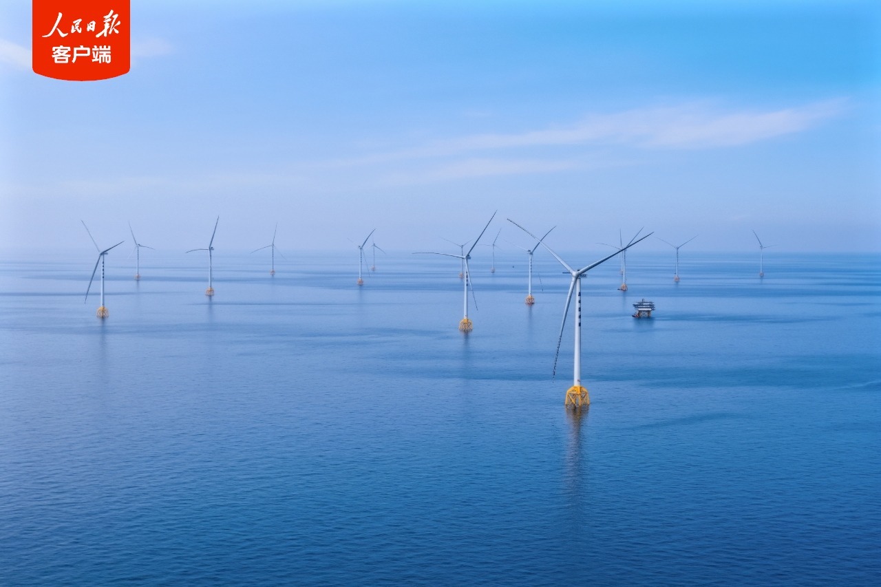 我国水深最深海上风电项目全容量并网发电 我国水深最深海上风电项目全容量并网发电