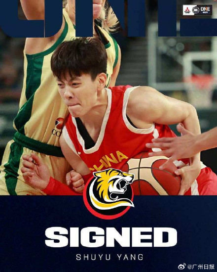 中国女篮队长杨舒予将开启留洋生涯