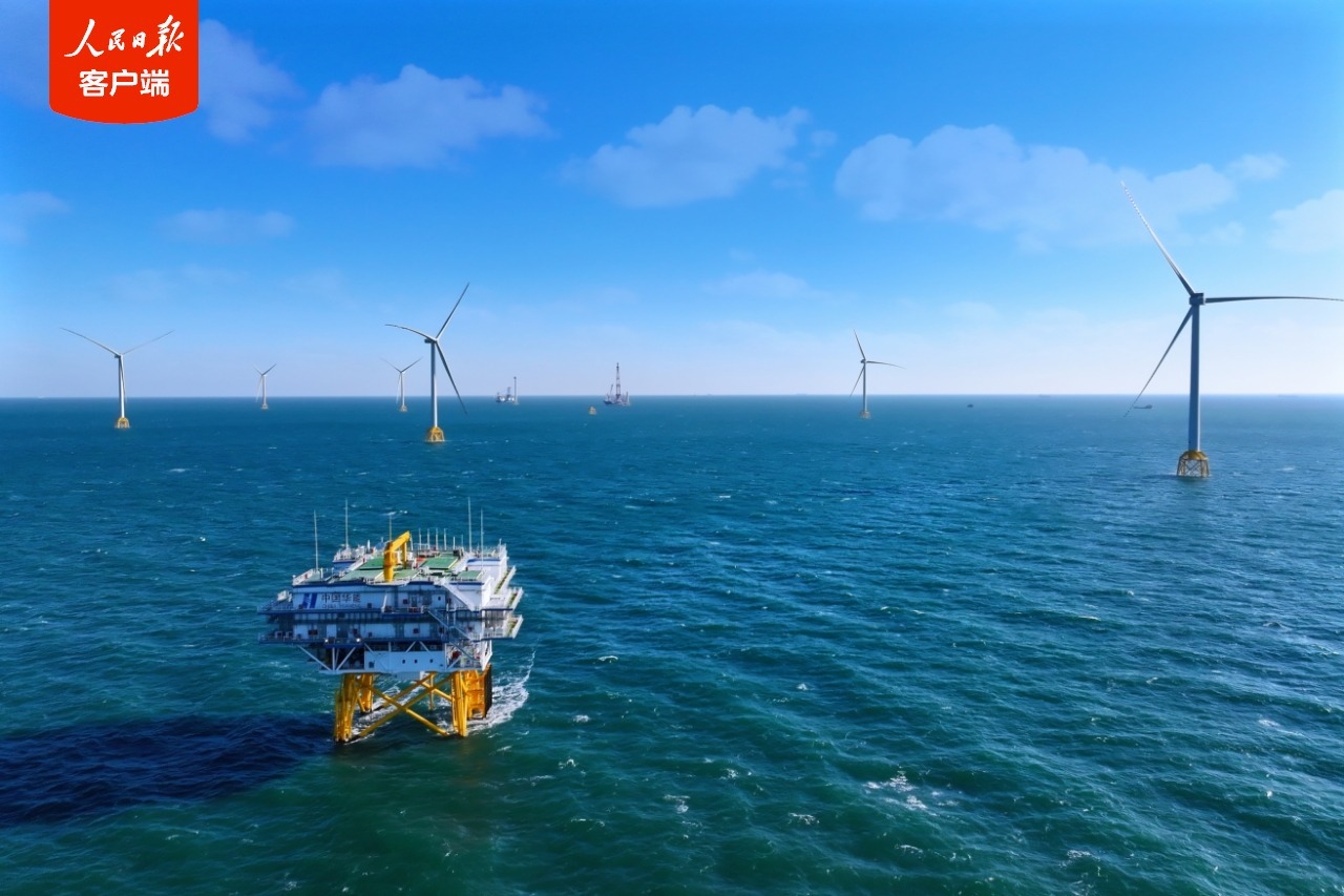 我国水深最深海上风电项目全容量并网发电 我国水深最深海上风电项目全容量并网发电