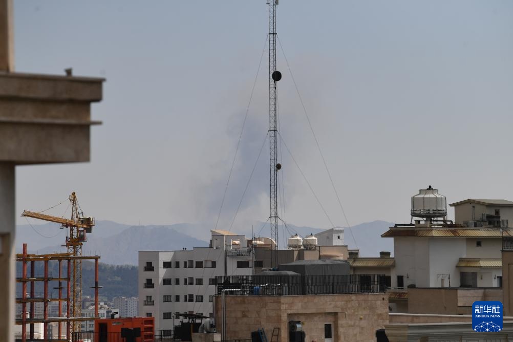 伊朗首都德黑兰再遭空袭