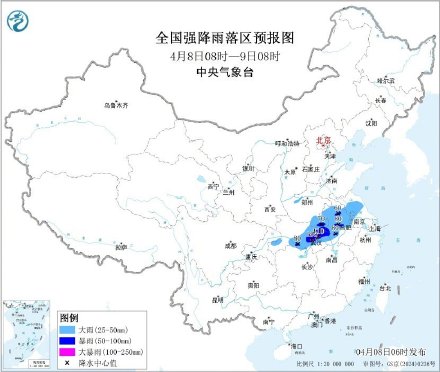 注意！暴雨和强对流预警同时发布！湖北安徽暴雨强对流来了