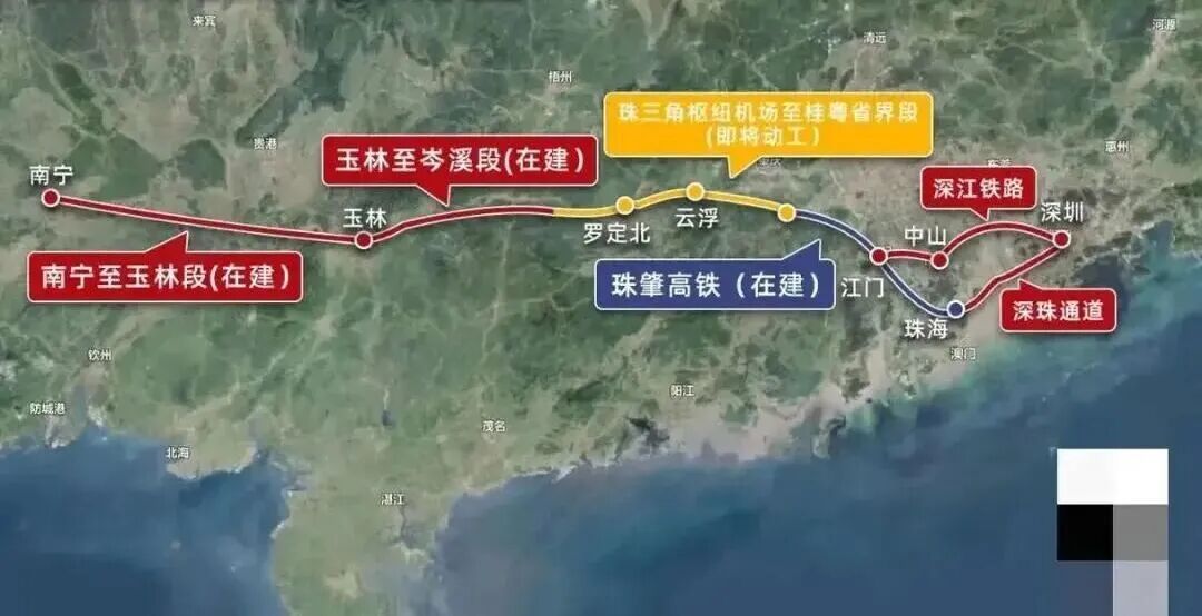 预计2027年通车，深圳⇄南宁2.5小时直达！深南高铁新进展→