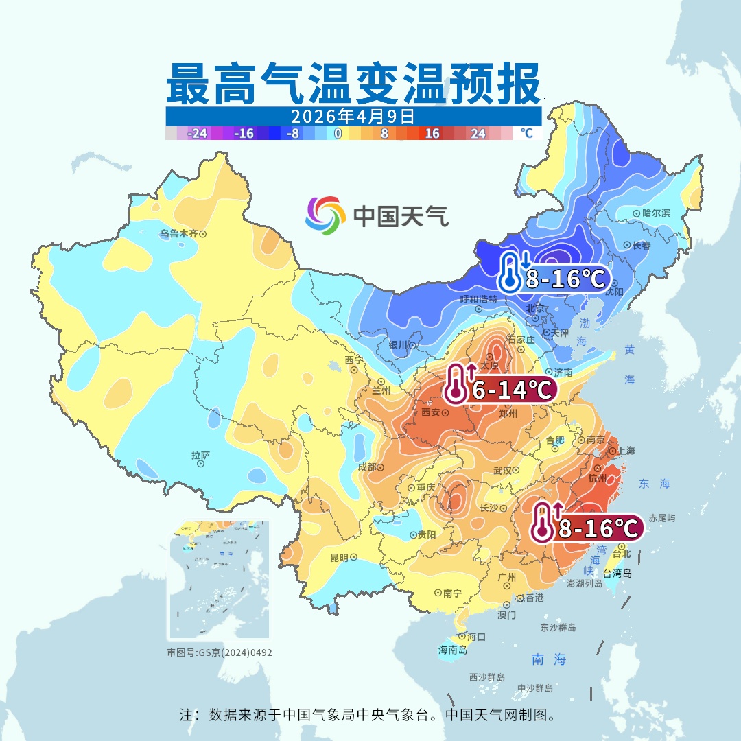 上海明天直冲30℃！“提前入夏”的既视感；大风+雷雨来袭，预警已发布