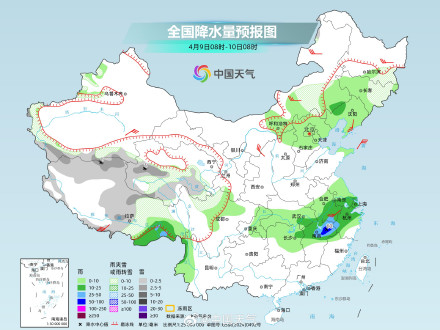 南方主雨带明显北抬 长江中下游多地有强降雨伴强对流