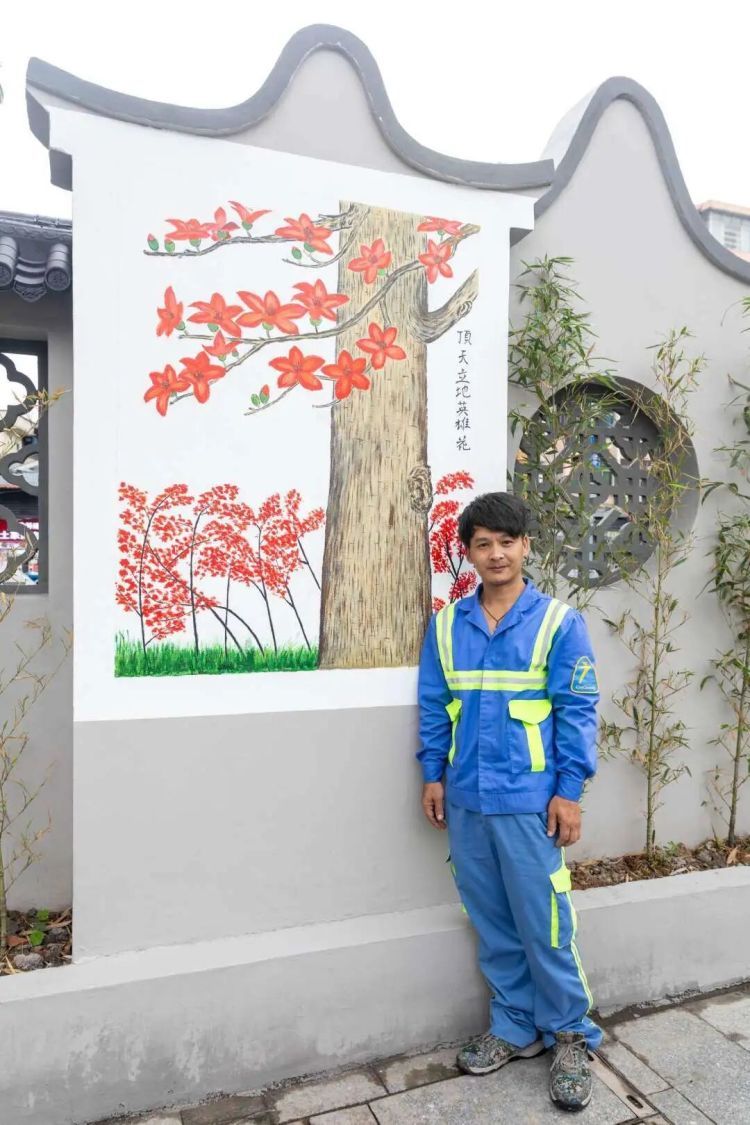 广州环卫工在街头电箱画画火出圈!当事人回应:小时候因动漫爱上画画 广州环卫工在街头电箱画画火出圈!当事人回应:小时候因动漫爱上画画