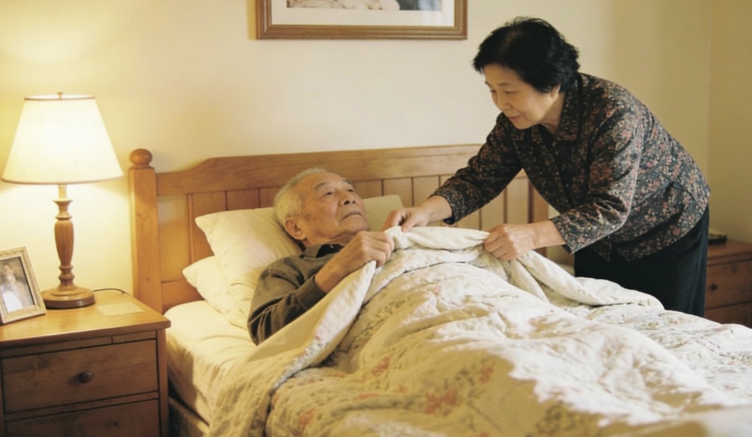 阿婆居家照护68岁患帕金森病老伴，双双摔伤进急诊