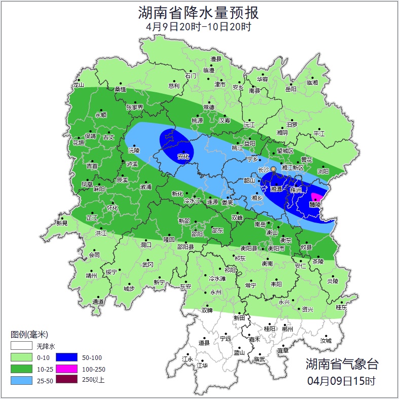 雨水又“上线”！ 湖南连发暴雨、强对流、山洪灾害风险预警！湘中湘北请加强防范