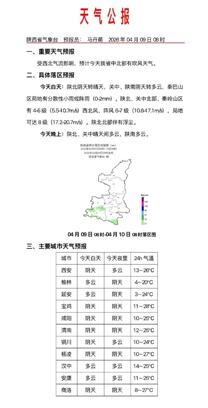 紧急提醒:关好门窗!未来6小时,陕西这些地区局地8级大风!下一轮降水时间确定→ 紧急提醒:关好门窗!未来6小时,陕西这些地区局地8级大风!下一轮降水时间确定→