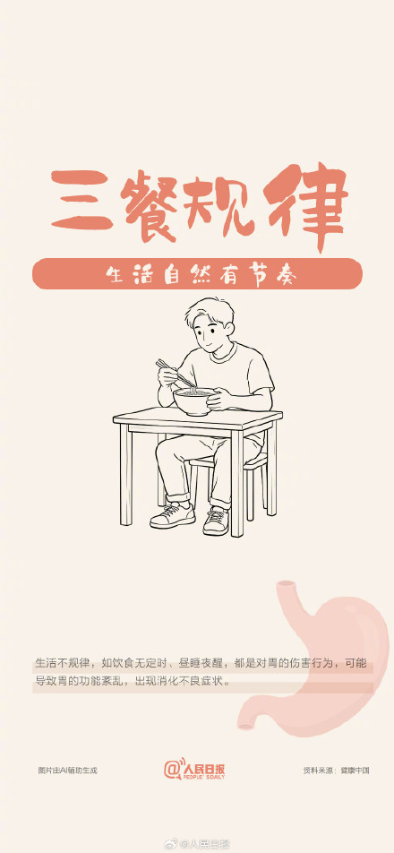 转发扩散！收藏一组壁纸学会好好养胃