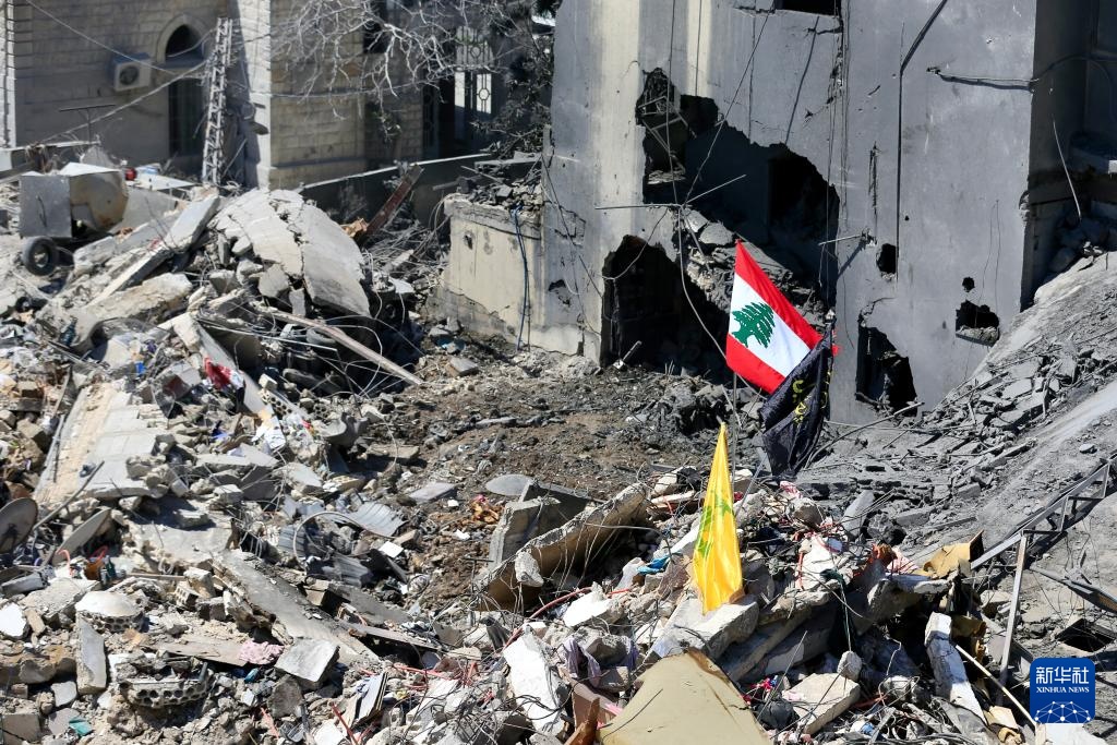 黎巴嫩兹拉里耶：以色列空袭后的废墟
