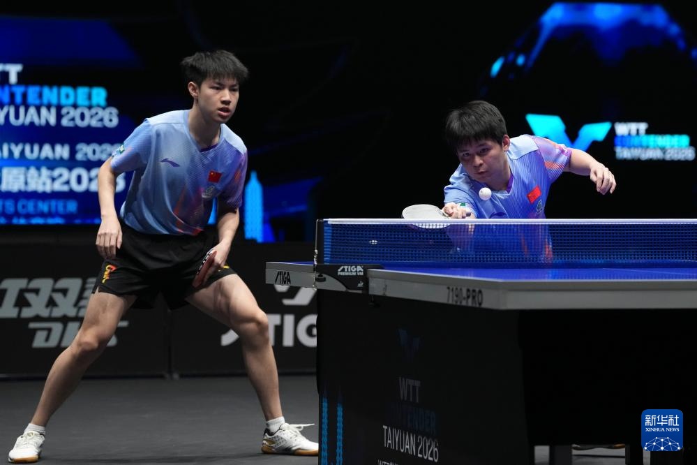 WTT常规挑战赛：林诗栋/黄友政晋级男双八强