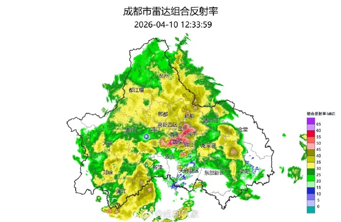 成都暴雨+雷电+大风，出行注意→