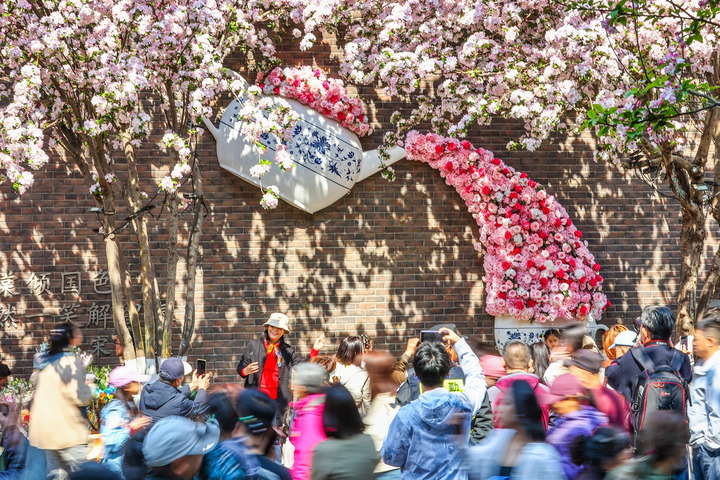 文旅新探|当海棠花遇见小洋楼，天津最美的春天藏在这里