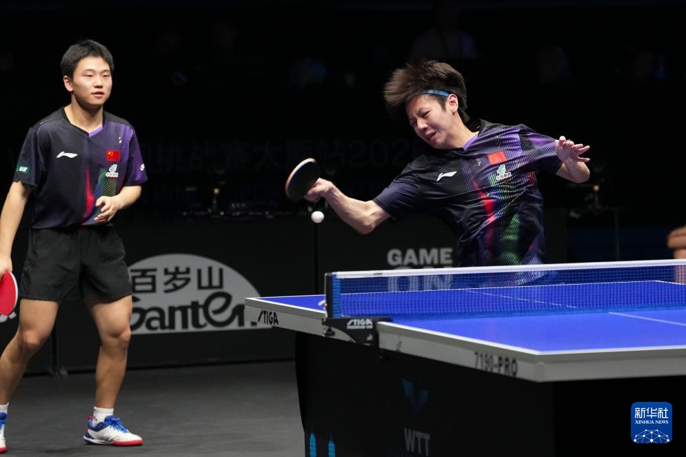 WTT常规挑战赛：林诗栋/黄友政晋级男双八强