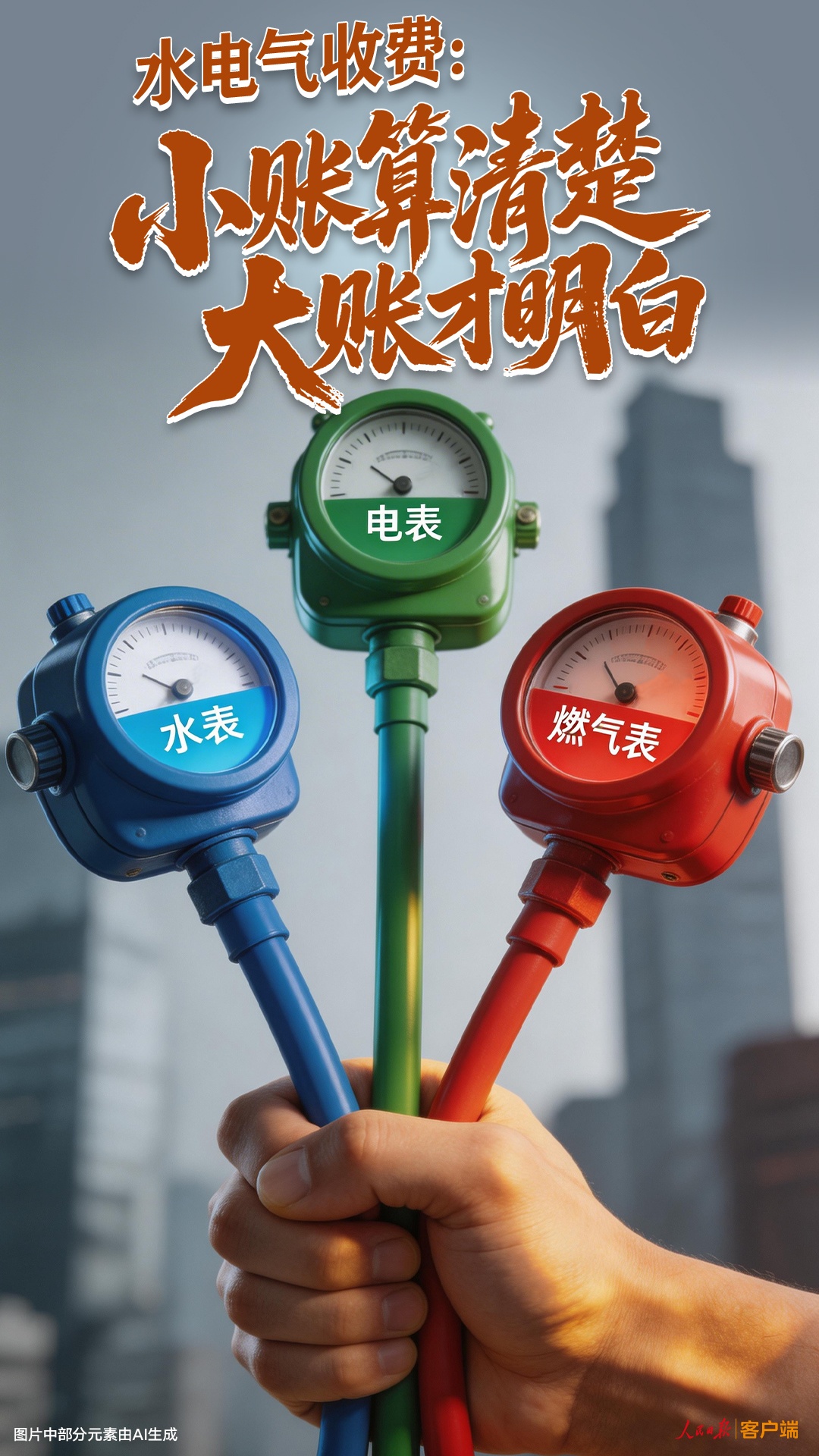 水电气收费：小账算清楚，大账才明白