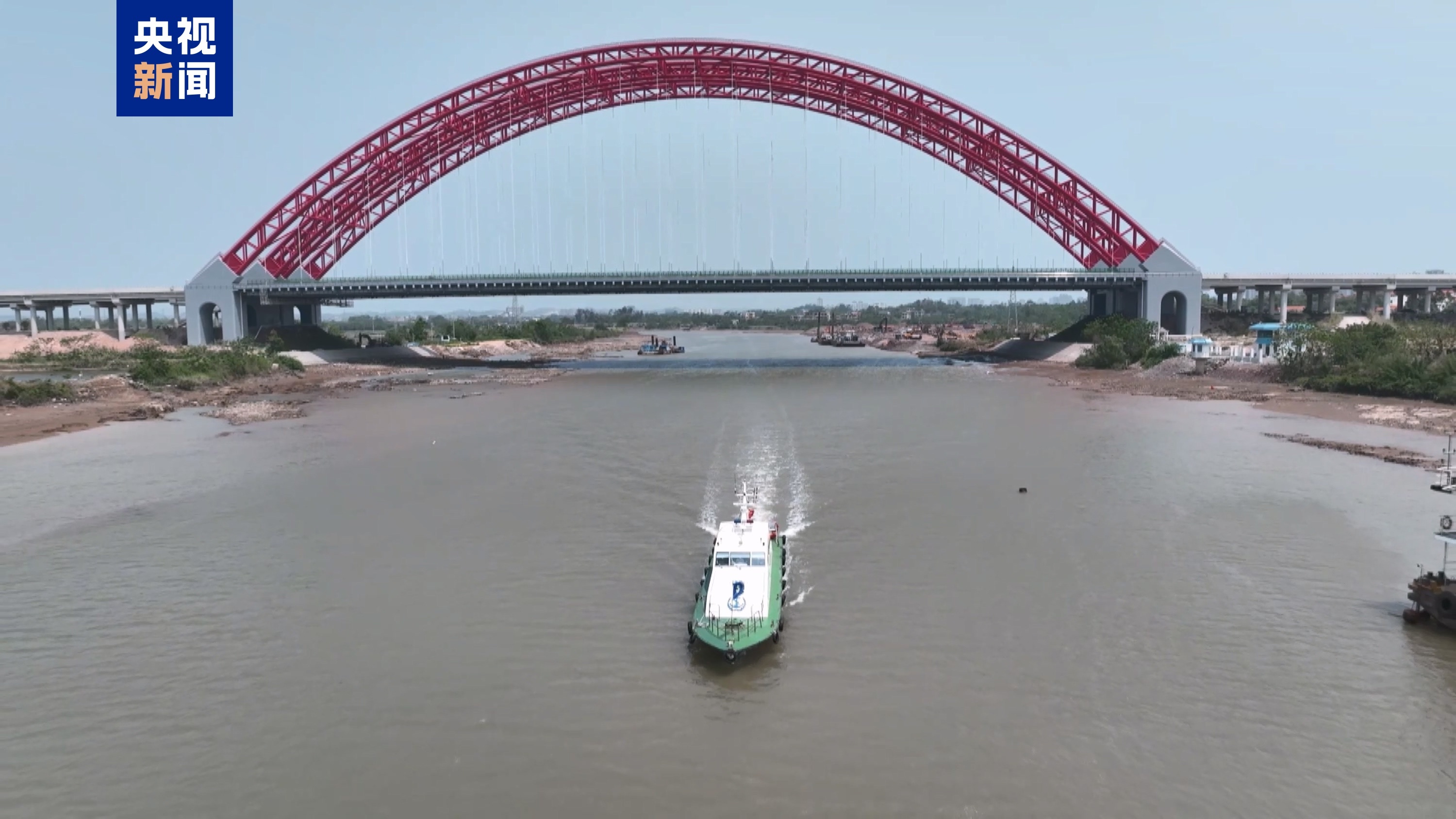 一桥分河海！平陆运河河海分界线正式划定