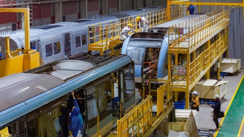 南京地铁1号线首批“元老列车”启动更新改造 首列焕新车9月重返运营 南京地铁1号线首批“元老列车”启动更新改造 首列焕新车9月重返运营