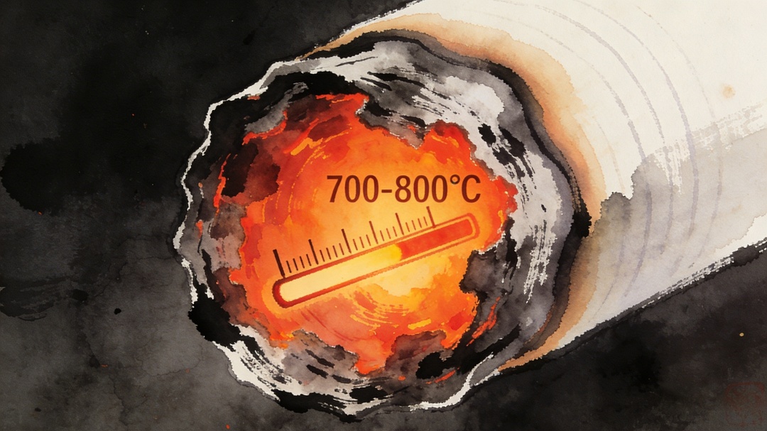 700℃-800℃的烟头,“毁灭力”究竟有多大? 700℃-800℃的烟头,“毁灭力”究竟有多大?