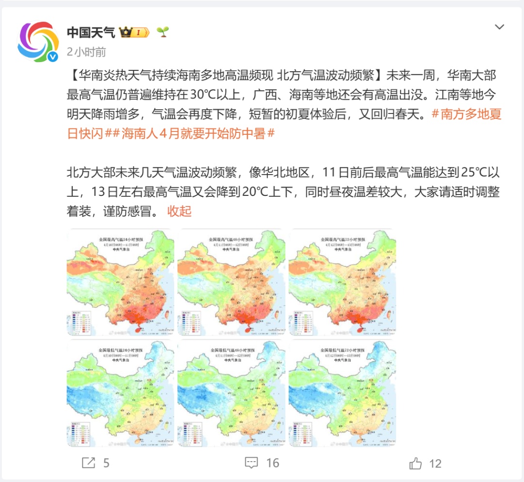最高温冲上31℃！未来10天，厦门7天有雨！新一股冷空气即将抵达……