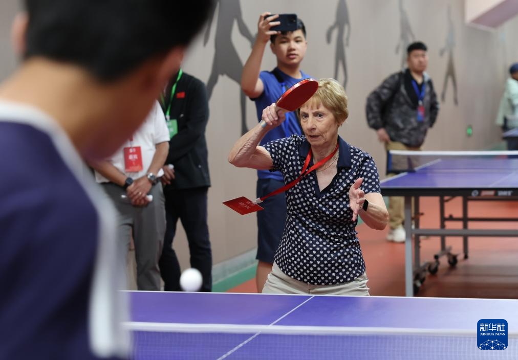 中美“乒乓外交”55周年纪念活动在河北石家庄举办 中美“乒乓外交”55周年纪念活动在河北石家庄举办