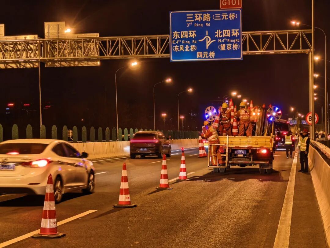 北京:四元桥修复工程启动!今天起4个周末占道施工,绕行路线 北京:四元桥修复工程启动!今天起4个周末占道施工,绕行路线