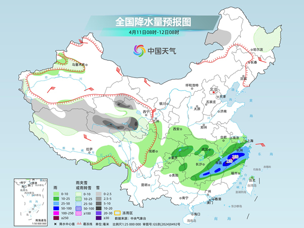 江南降雨重心东移 华南高温炎热天气持续 江南降雨重心东移 华南高温炎热天气持续