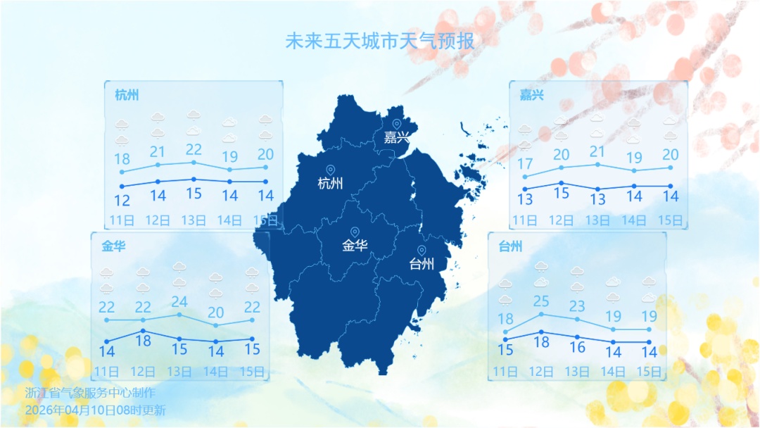 暴雨、大暴雨!冷空气开始影响浙江,出门请警惕次生灾害 暴雨、大暴雨!冷空气开始影响浙江,出门请警惕次生灾害