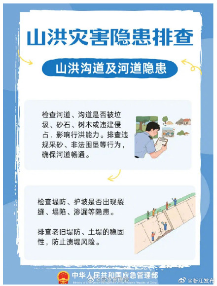 浙江入汛倒计时！提前部署防范