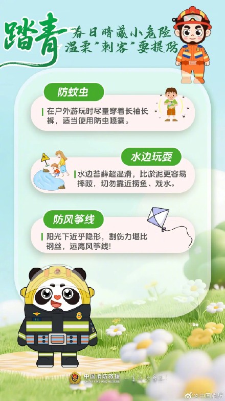 转发！踏青出发前先看完这组图