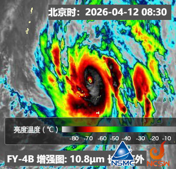 超强台风森拉克睁眼六连拍