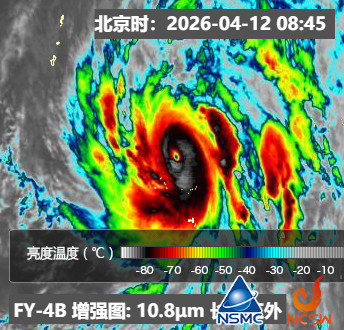 超强台风森拉克睁眼六连拍