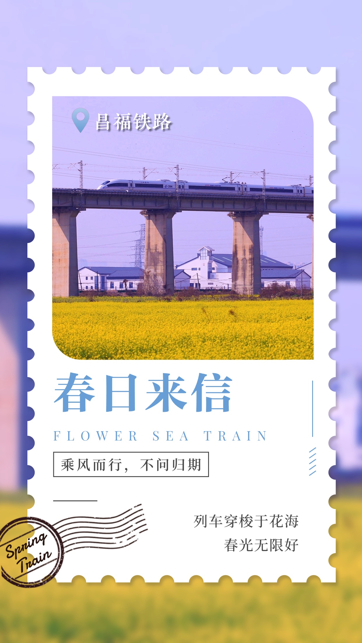 “花海列车”，出发！