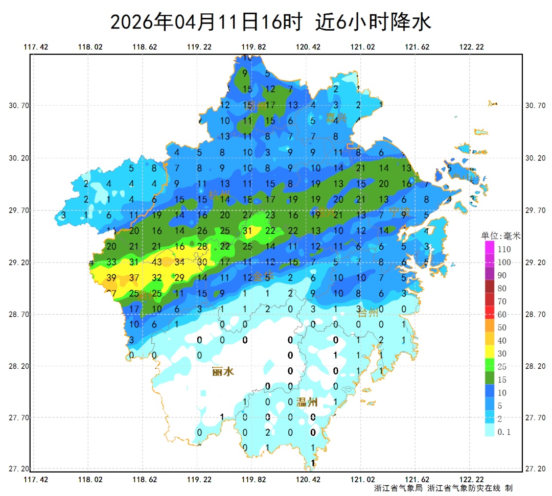 最高20℃！浙江雨势不退！明天起多阵雨或雷雨天气，出门提前准备