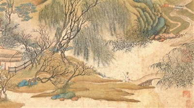 古画中的春日情致