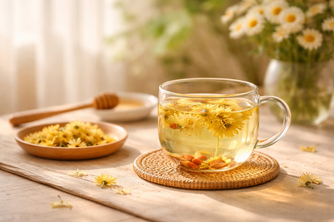 春饮花茶正当时，这3种花茶明目清火，疏肝解郁！