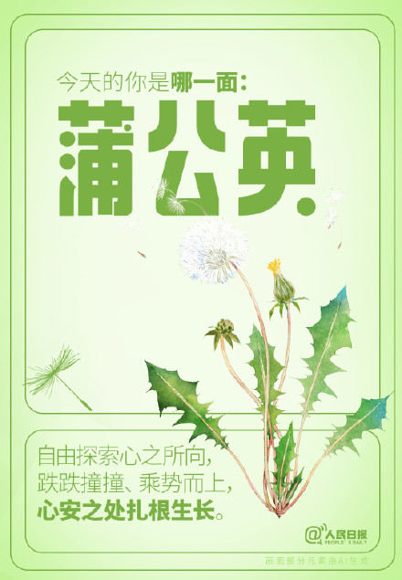 今天的你是哪一面？