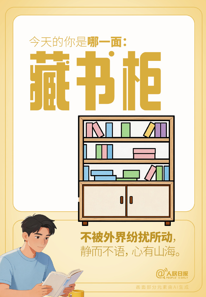 今天的你是哪一面？每一面都是最好的自己