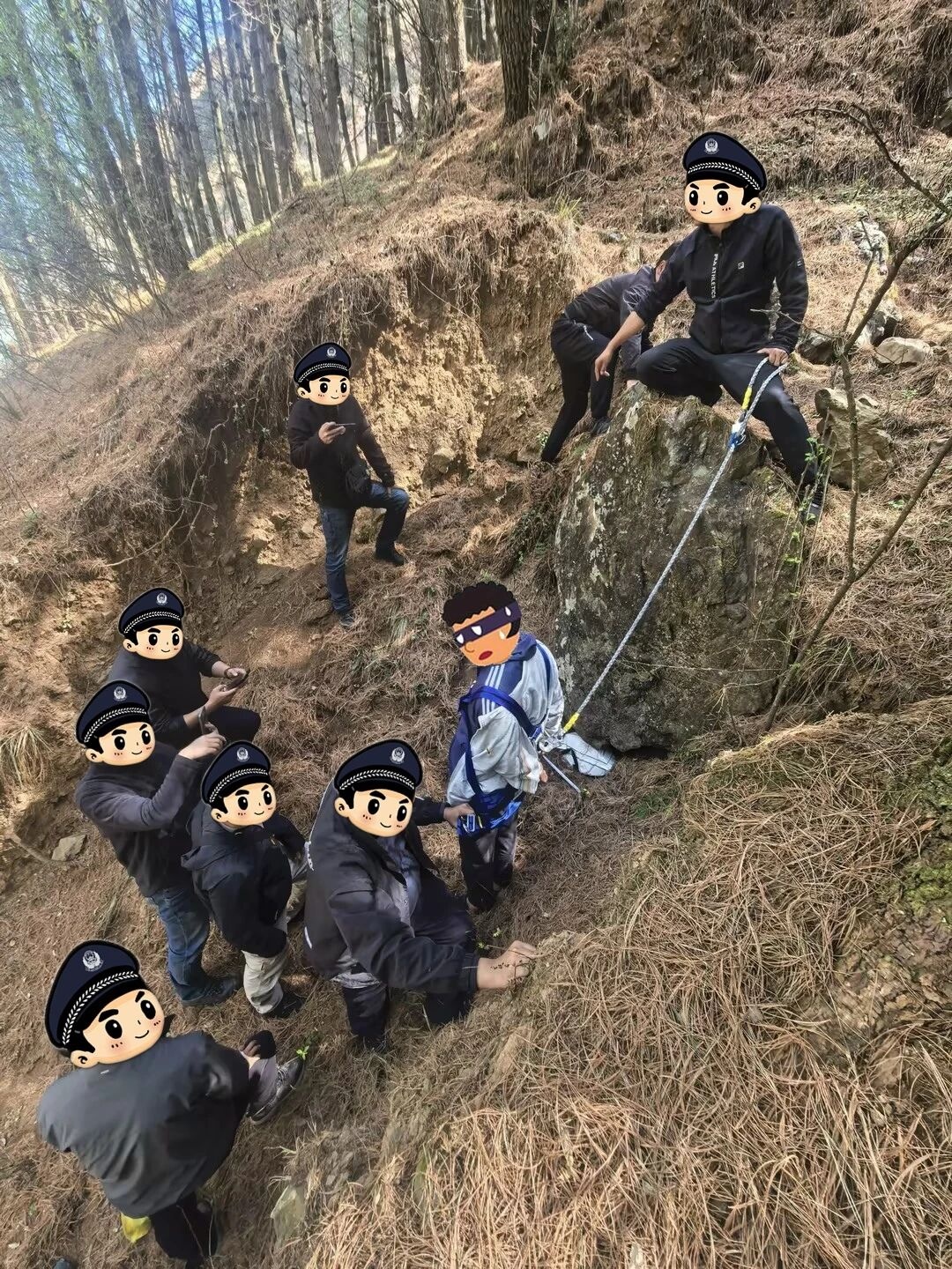 男子银行门口尾随并盗走取款人车内40万元，撞警车拒捕潜入深山......